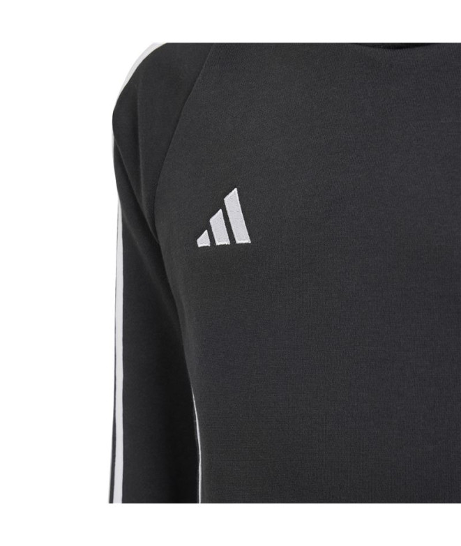 Moletom de Futebol adidas Tiro24 Infantil Preto
