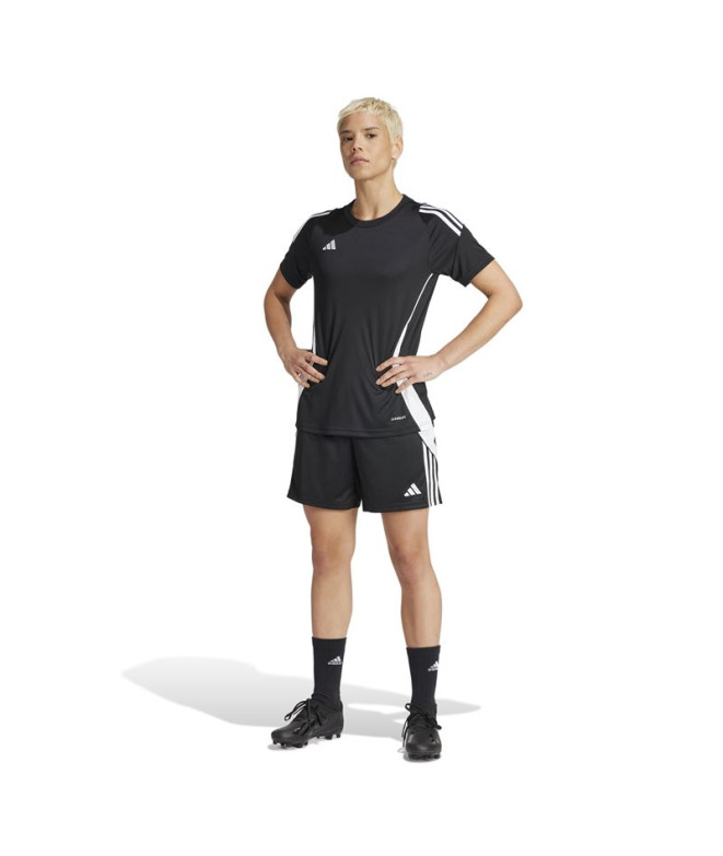 Pantalons de Football adidas Tiro24 Femme Noir