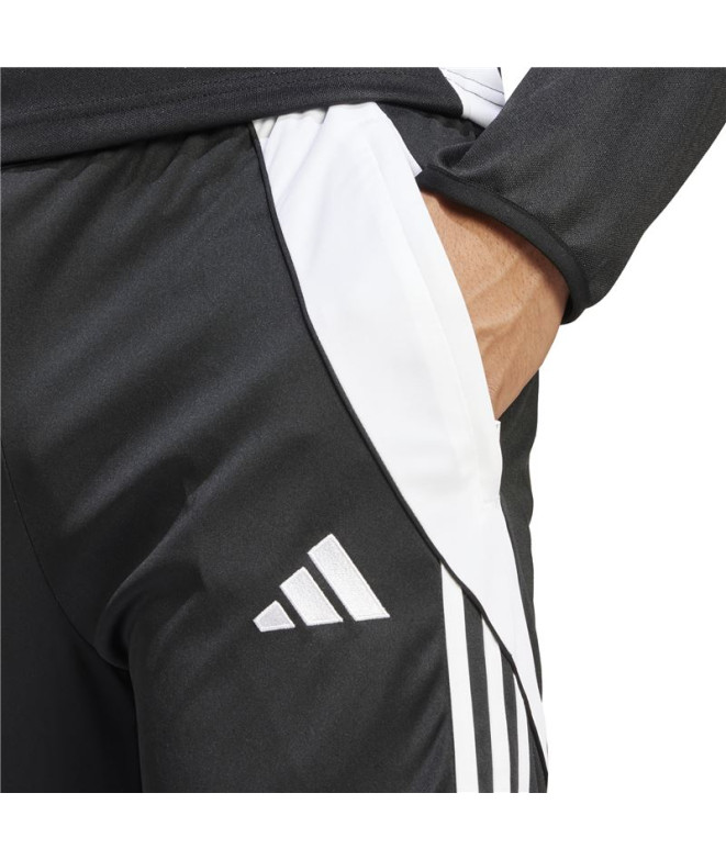 Pantalons de Football adidas Tiro24 3/4 Homme Noir