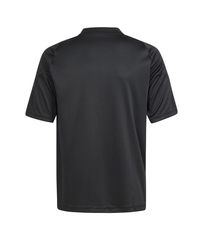 Camiseta de Futebol adidas Tiro24 Infantil Preto