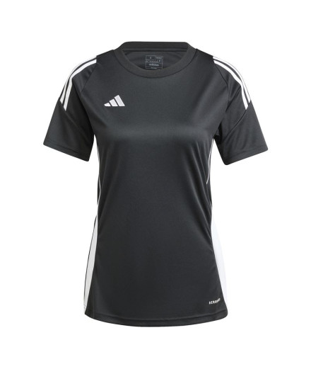 T-shirt de Football adidas Tiro24 Femme Noir