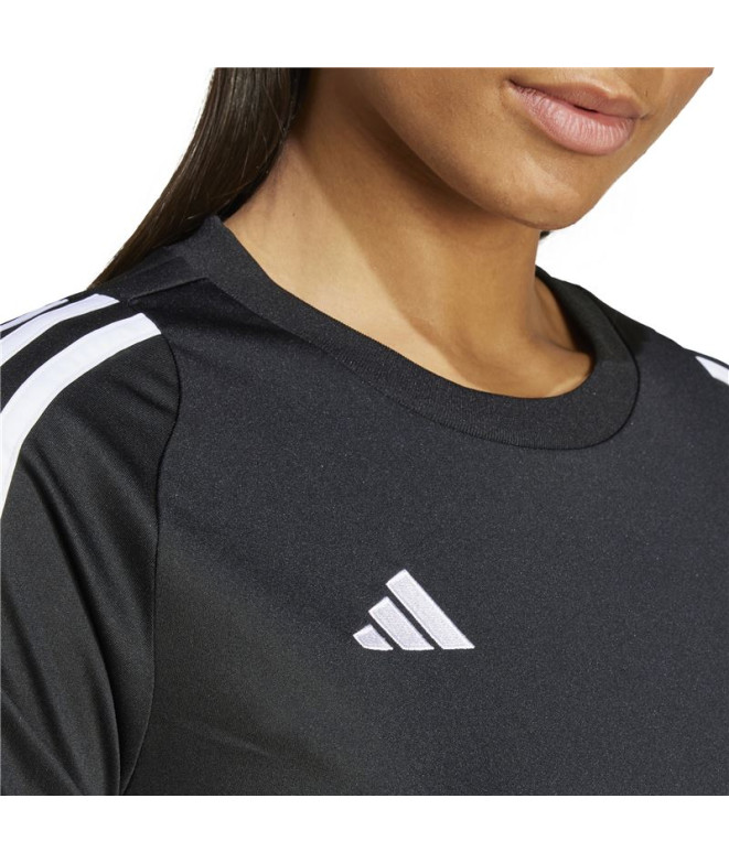 Camiseta de Fútbol adidas Tiro24 Mujer Negro
