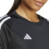 Camiseta de Futebol adidas Tiro24 Mulher Preto