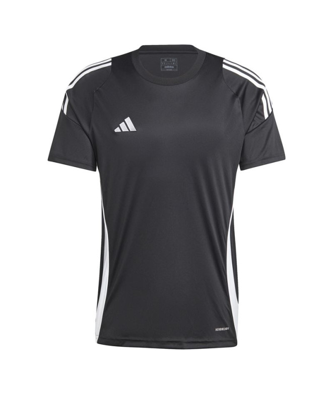 Camiseta de Fútbol adidas Tiro24 Hombre Negro