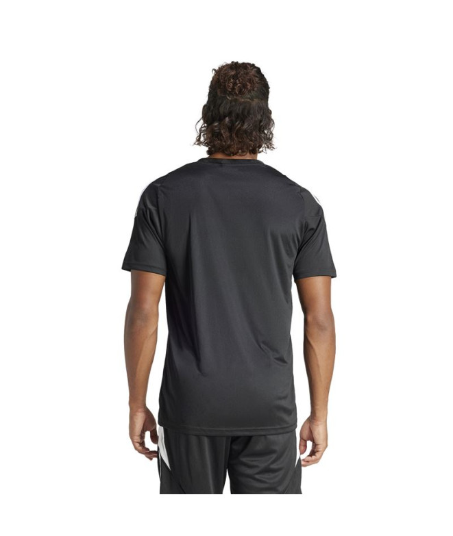 Camiseta de Futebol adidas Tiro24 Homem Preto