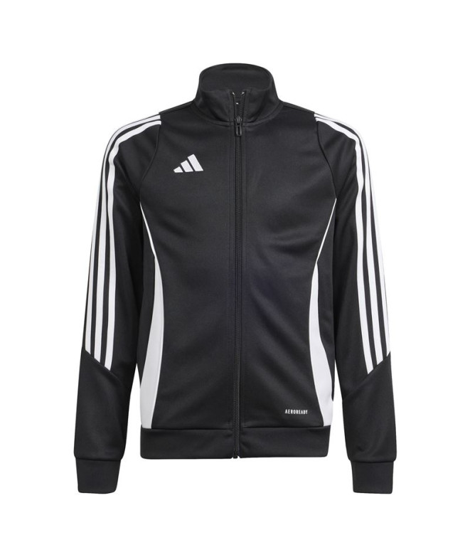 Casaco de Futebol adidas Tiro24 Infantil Preto