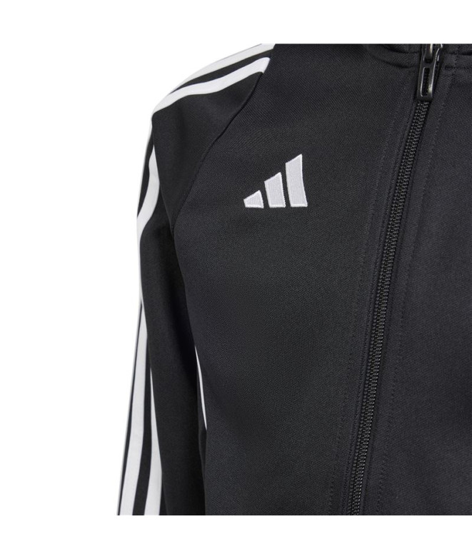 Casaco de Futebol adidas Tiro24 Infantil Preto