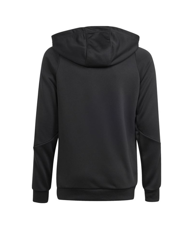 Moletom de Futebol adidas Tiro24 Infantil Preto
