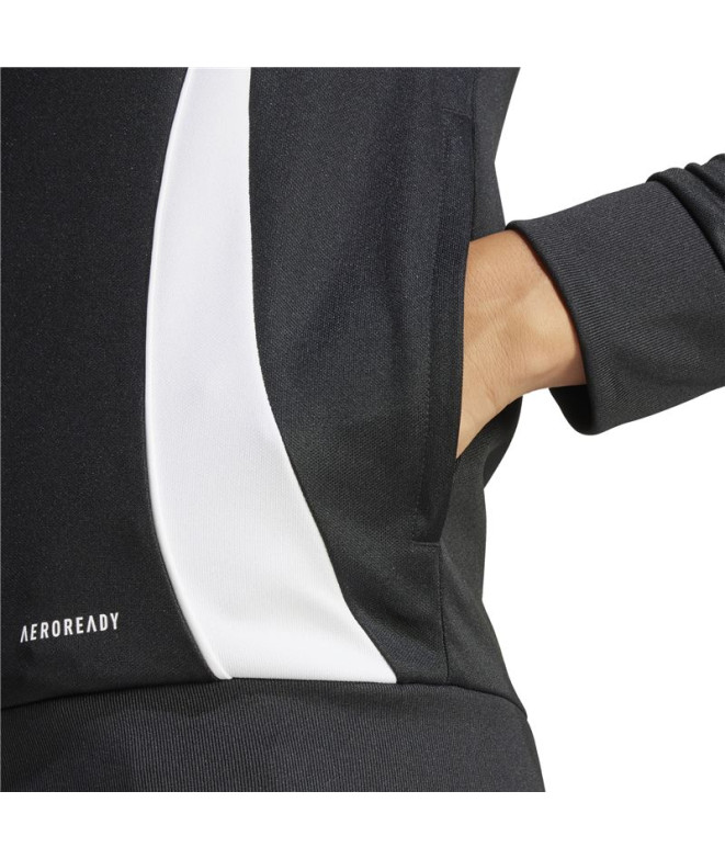 Veste de Football adidas Tiro24 Femme Noir