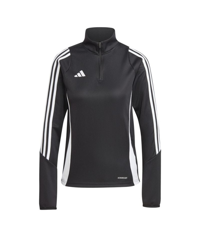 Camiseta de Fútbol adidas Tiro24 Mujer Negro