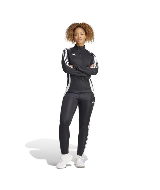 T-shirt de Football adidas Tiro24 Femme Noir