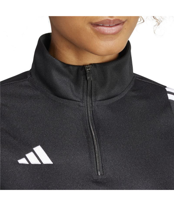 Camiseta de Futebol adidas Tiro24 Mulher Preto