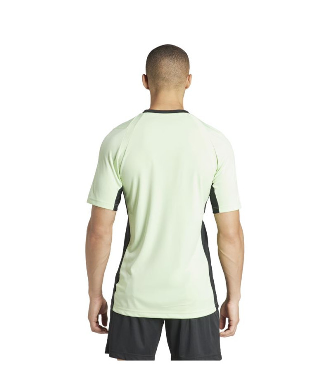 Camiseta de Futebol adidas Ref 24 Homem Verde