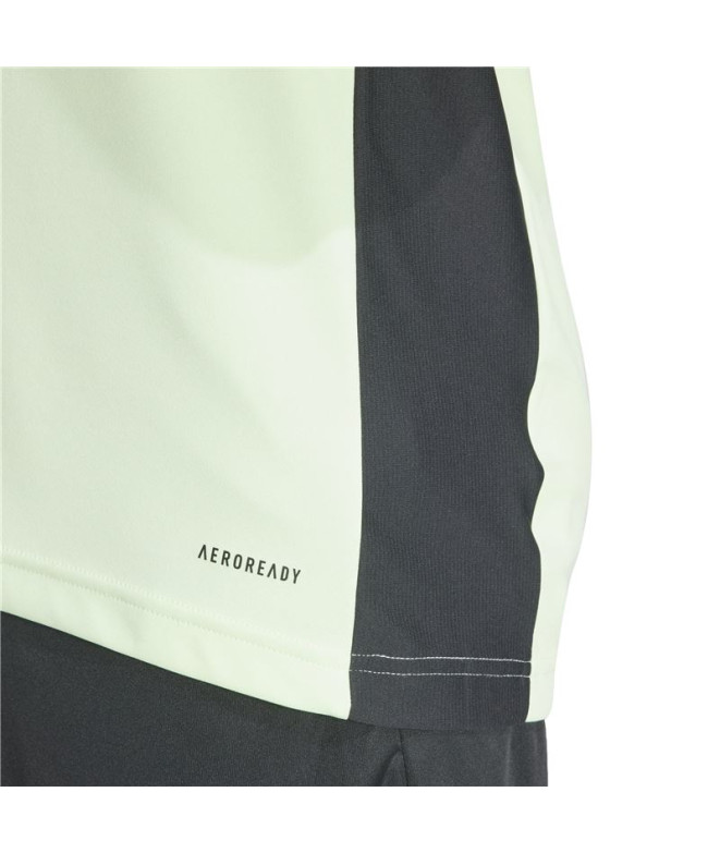 Camiseta de Futebol adidas Ref 24 Homem Verde