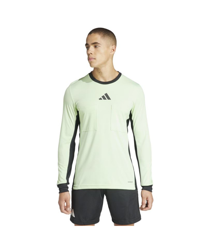 Camiseta de Futebol adidas Ref 24 Homem Verde