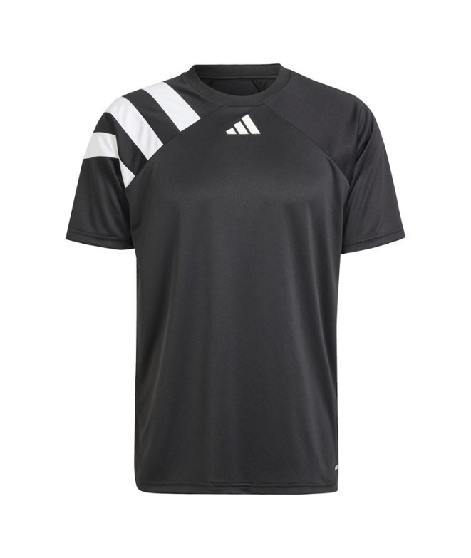 Camiseta de Futebol adidas Fortore23 Homem Preto