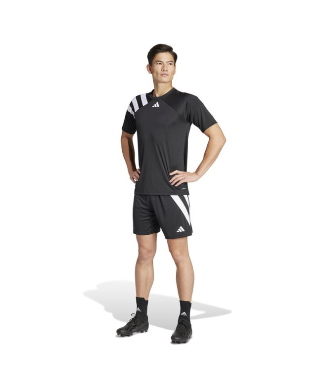 Camiseta de Futebol adidas Fortore23 Homem Preto