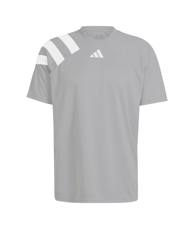 Camiseta de Futebol adidas Fortore23 Homem Cinzento