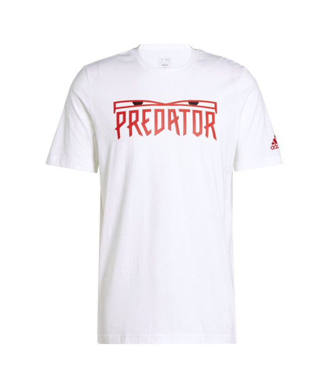 Camiseta de Futebol adidas Predator 30th Homem Branco