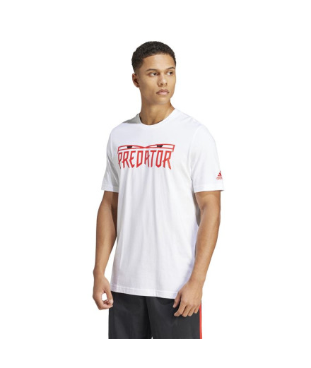 Camiseta de Futebol adidas Predator 30th Homem Branco 2