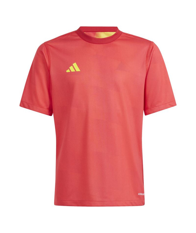 Camiseta de Fútbol adidas Reversible 24 Infantil Rojo