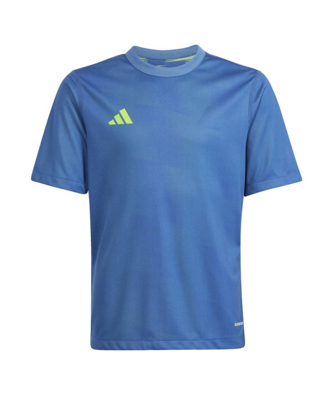 Camiseta de Futebol adidas Reversível 24 Infantil Azul