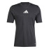 Camiseta de Futebol adidas Ref 24 Homem Preto