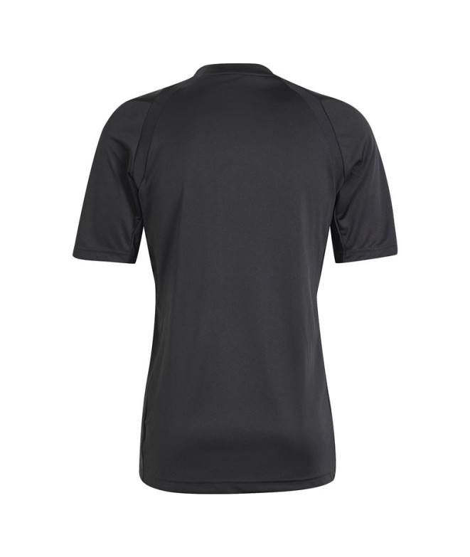 Camiseta de Futebol adidas Ref 24 Homem Preto