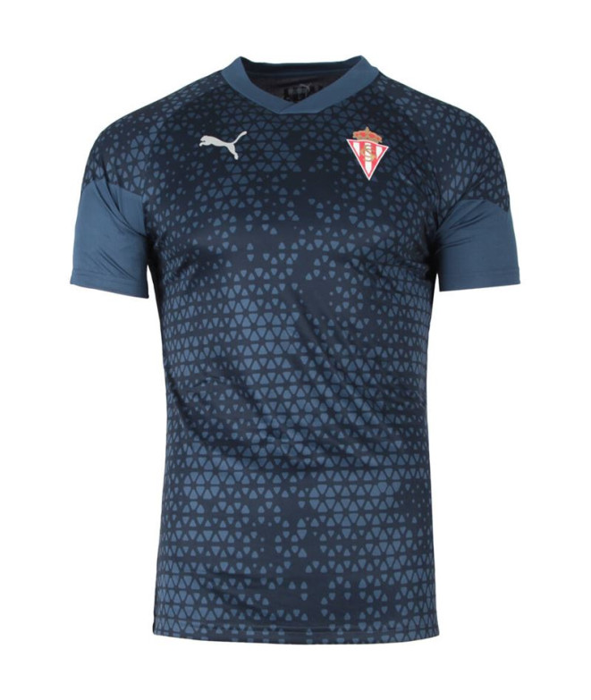 Camiseta Futebol de Puma Sporting de Gijon Homem