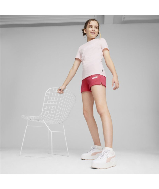 Fato de treino Puma Logo Infantil Rosa