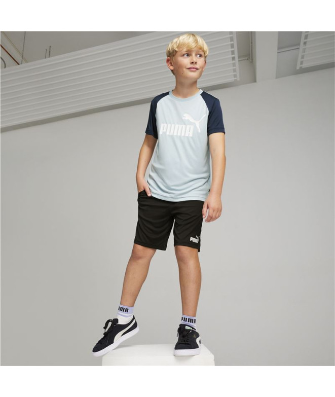 Ensemble Enfant Puma Short Polyester Blue