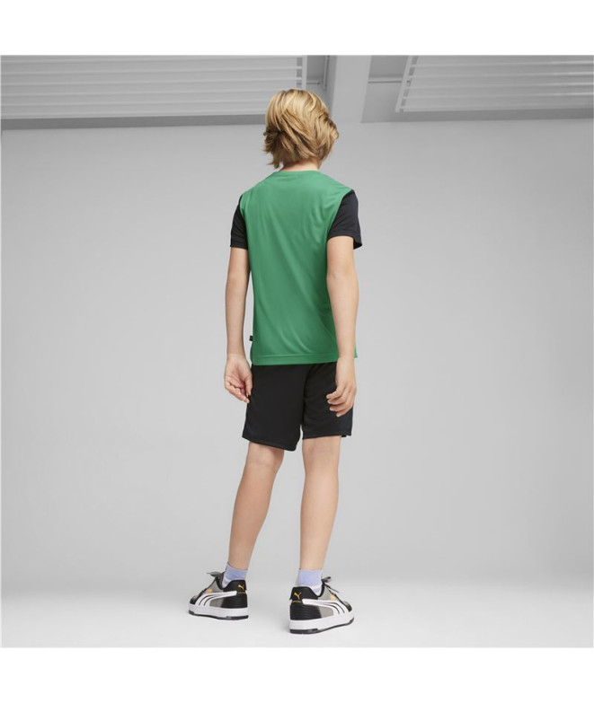 Ensemble Enfant Puma Short Polyester Green