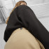 Pantalón Puma Essentials 5" High Waist Mujer Beige