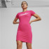 Vestido Puma ESS lim Dress Garnet ose Mujer