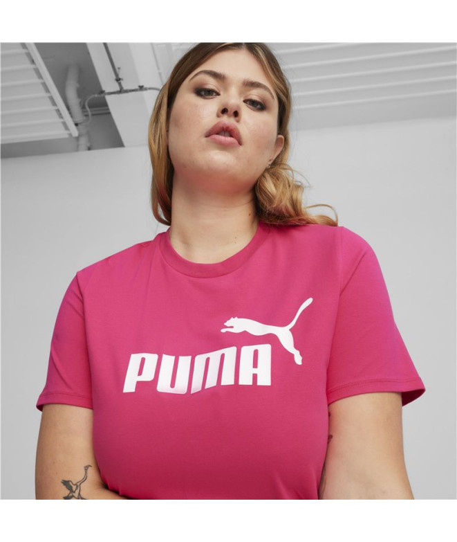Vestido Puma ESS lim Dress Garnet ose Mujer