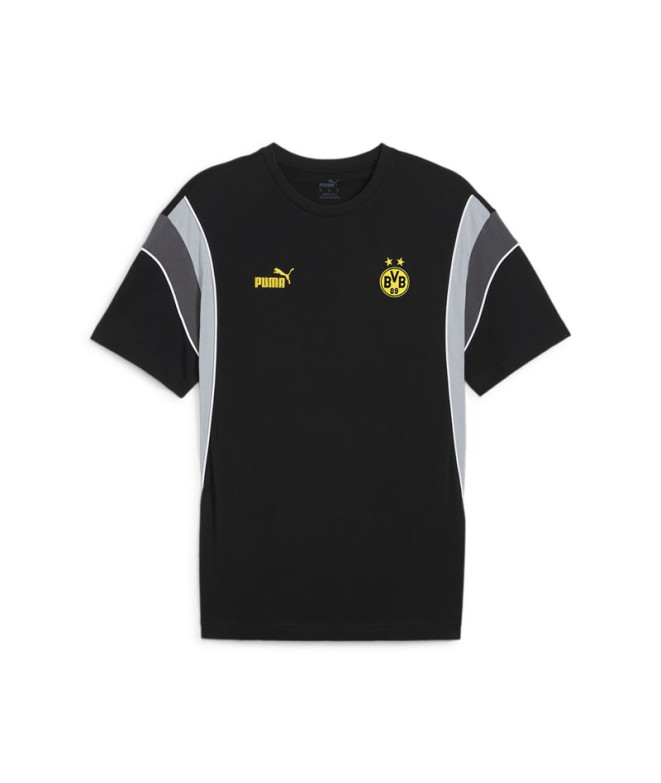 Camiseta de Fútbol Puma Borussia Dortmund Negro Hombre