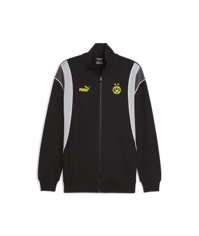 Casaco Futebol de Puma Borussia Dortmund Preto Homem