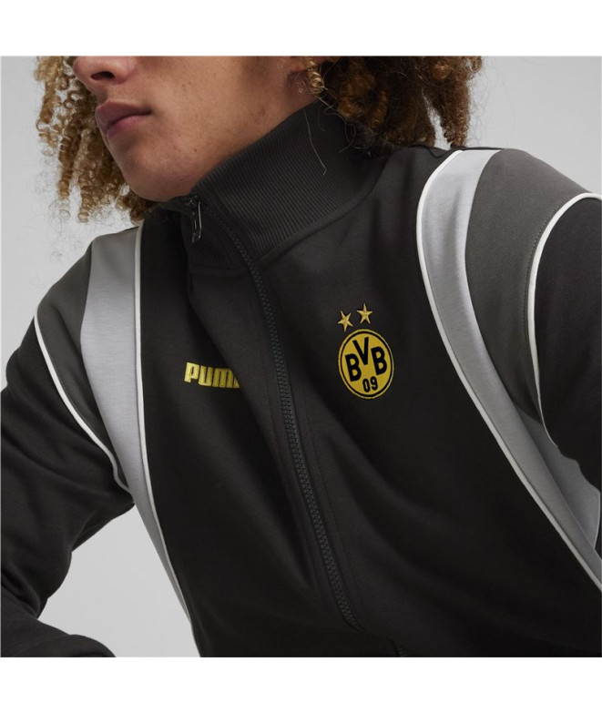 Chaqueta de Fútbol Puma Borussia Dortmund Negro...