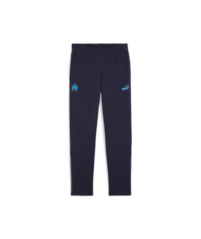 Pantalones de Fútbol Puma Olympique Marseille Azul Marino Hombre