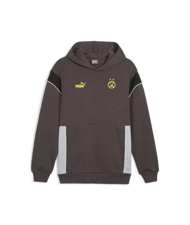 Sweat Football by Puma Borussia Dortmund Gris Homme