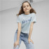 Camiseta Puma Essentials+ Blossom Turquesa Infantil