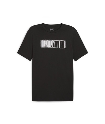 Camiseta Puma GRAPHICS Preto Homem