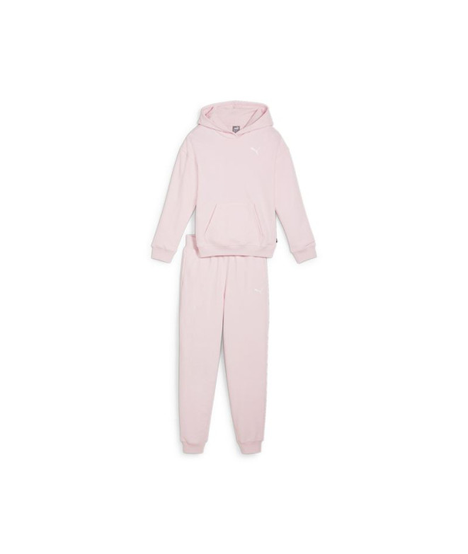 Survêtement Puma Loungewear Pink Enfant