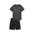 Conjunto Puma Active Ports AOP Negro Infantil