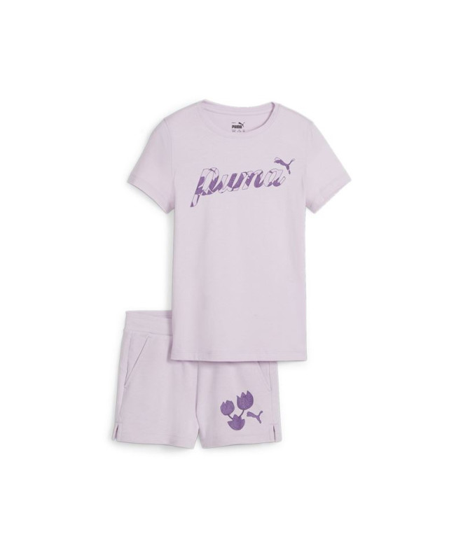 Ensemble Puma Blosssom Purple Enfant