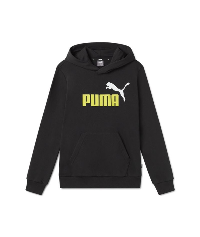 Moletom Puma Essentials+ 2 Col Grande Preto Infantil