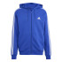 Sudadera adidas Future Icons 3 Bandas Hombre Azul