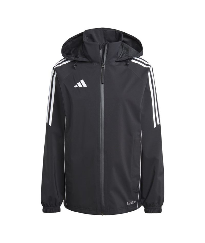 Casaco de Futebol adidas Tiro24 Ra Mulher Preto