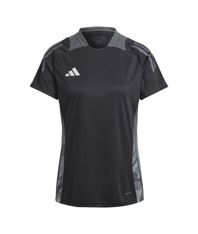 Camiseta de Fútbol adidas Tiro24 Competition Mujer Negro