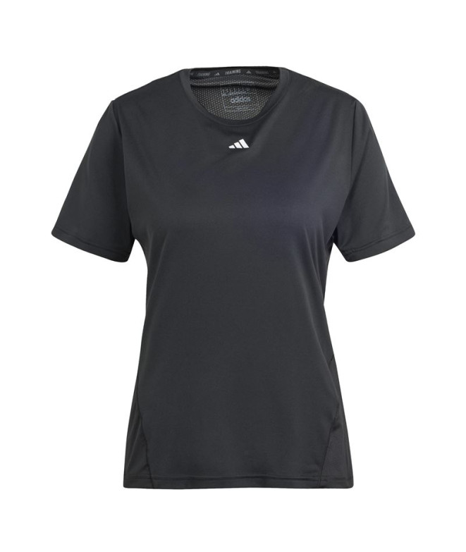 Camiseta de Fitness adidas Essentials D4T Mulher Preto